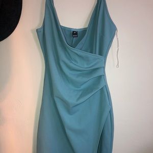 Blue dress